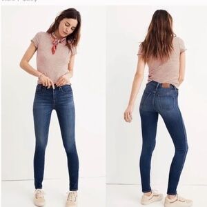 Madewell 10" High Rise Skinny Jeans Size 27